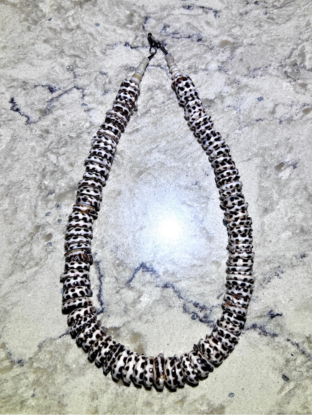 Handmade Hawaii Hebrew Necklace
